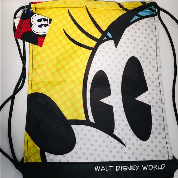 Disney String backpack Mickey and Minnie - Picture 3 of 4